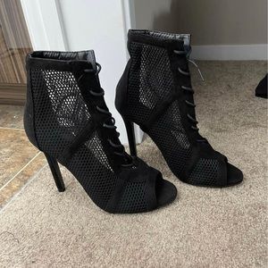 Lace-up Front heels